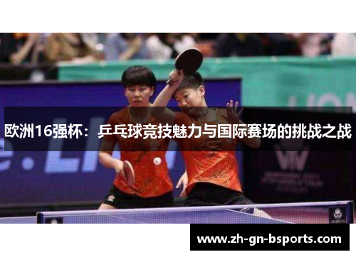 欧洲16强杯：乒乓球竞技魅力与国际赛场的挑战之战